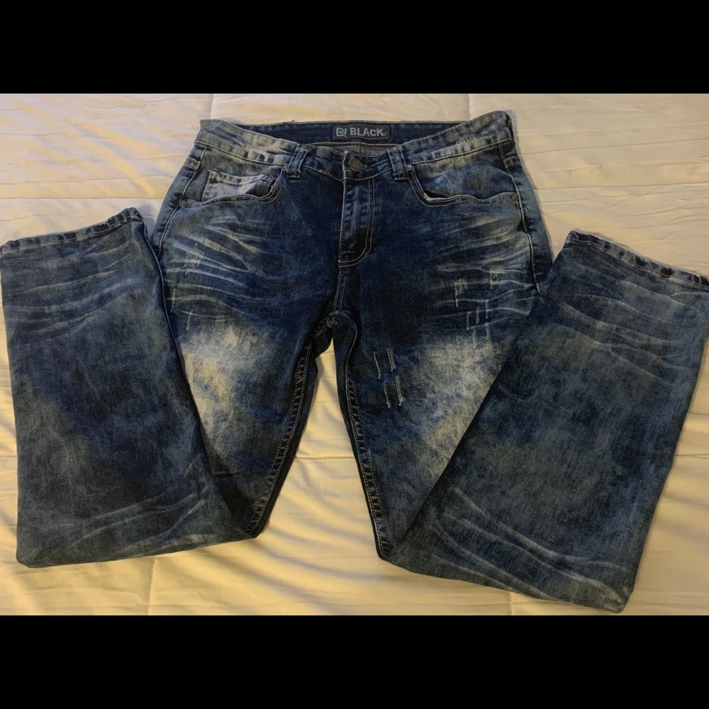 Men’s CJ Black jeans low rise slim straight